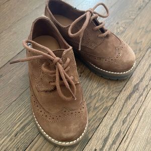 Zara genuine leather boy shoes!